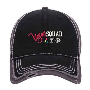 Vegas Squad Hat,Vegas trip hat, las vegas trip hat, womens las vegas hat,Vegas Vacation Hat, Vegas Bachelorette Hat, Vegas Bridesmaid hat
