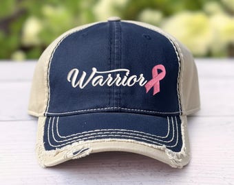 Pink Ribbon Hat, Cancer Survivor Hat, Wonder Woman, Cancer  display picture 1