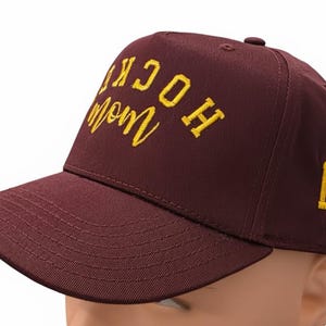 Hockey Mom Hat: Embroidered Cap for Rink Mom image 6