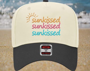 OTTO cream sun-kissed Truckers cap with SnapBack Sunkissed Otto Trucker Cap – K main image 3