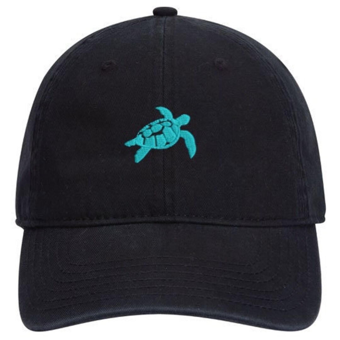 Turtle Hat Sea Turtle Baseball Cap Beach Dad Hat Hawaii - Etsy