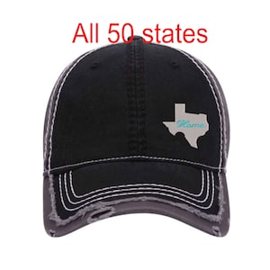 Texas state hat, Texas home, Texas pride, Texas baseball hat, Texas Gift, women&#39;s Texas hat, Distressed hat, Texas trucker hat, Texas hat