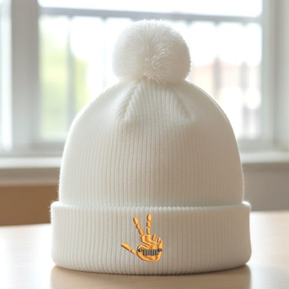 Hand knit wave caps beanie Waves and Stripes Alpaca Knit Fine Reversed Beanie Hat Hand  main image 3