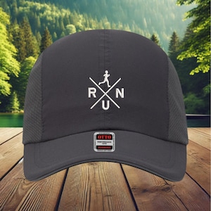 Runner Hat,, Runner Gift,Breathable Sports Cap,Trail Running Hat, Sports hat,  embroidered running hat, Jogging Hat, Jogger Gifts