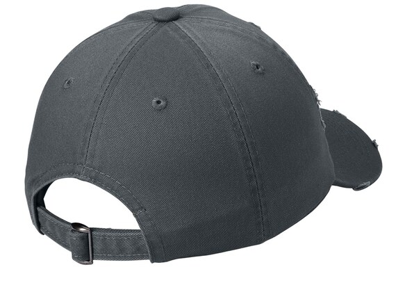 Horse Mom Hat: Distressed Cotton Baseball Cap, Equestrian  display picture 3