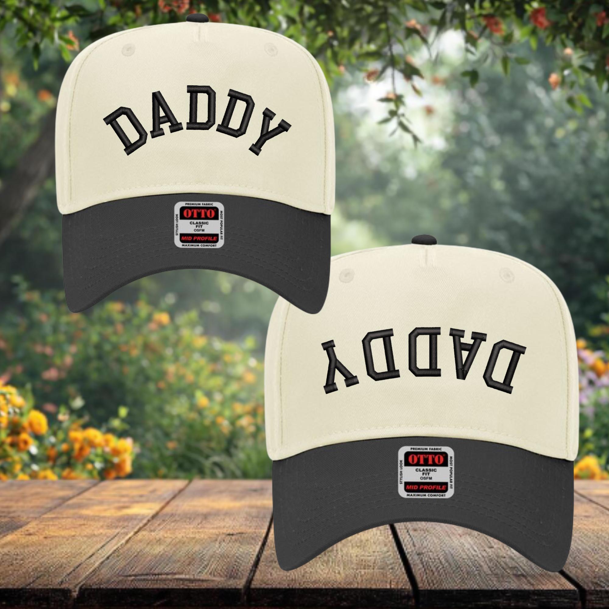 帽子 dauan jucari double tracker cap Upside Down Daddy Hat, Two-tone Trucker Cap, Father's Day Gift - Etsy