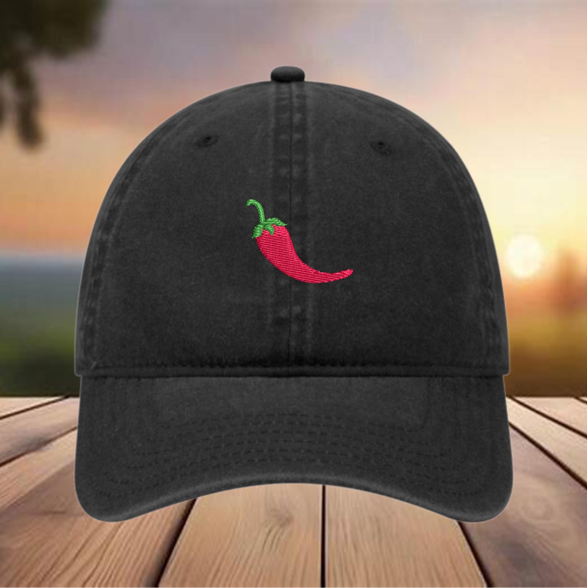 NWT Kate Spade NY Chili Pepper Print Pink Cotton Baseball Cap Designer Hat Chic Kate Spade New York Butterfly Sky Baseball Cap (Women  main image 4