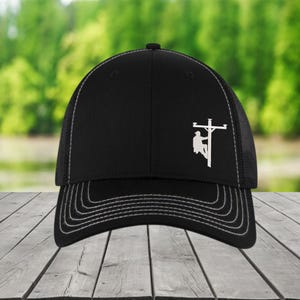 Lineman Trucker Hat, Lineman Hat,Lineman Gift, Utility Worker Hat, Electrician Hat, Union Lineman Hat, Gift for Lineman, Power Line Cap