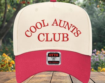 Funny Aunt Embroidered Hat,  New Aunt Gift,  Cap for Sister-in-law