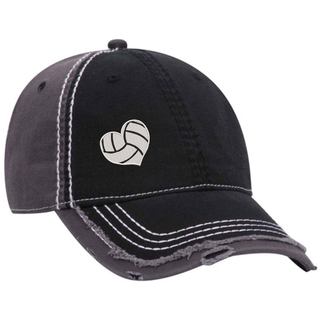 Volleyball Heart Hat,beach Volleyball Hat, Volleyball Player Hat