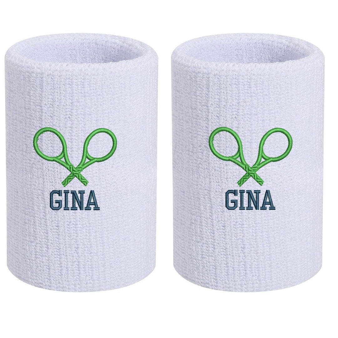 Tennis Sweatbands, Tennis Wristbands, Tennis Gift, Tennis Gear, Sports