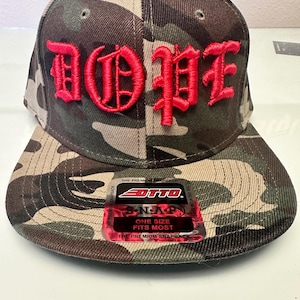 Custom 3D Embroidered Hat: Thick Letter, Raised Design