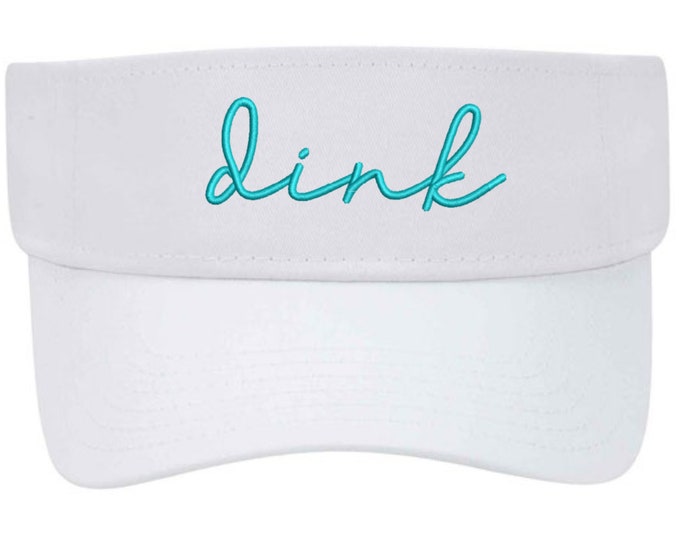 Pickleball Dink Visor, Pickleball sports Visor, pickleball lover hat, pickleball team visor, pickleball gift, custom pickleball visor