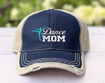 Gorra para mamás bailarinas, gorra con silueta de bailarina, regalo para la temporada de competiciones y para mamás de ballet.