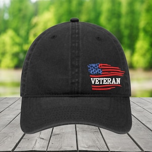 Chapeau drapeau vétéran, chapeau vétéran drapeau américain, chapeau vétéran, cadeau vétéran, cadeau vétéran à la retraite, cadeau de la fête des anciens combattants, vétéran militaire, vétéran patriotique