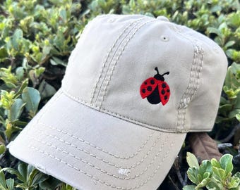Kate Spade  Ladybug  Baseball Hat Lexi the Ladybug Kids Cap – Walz Caps - Superior Quality  main image 4