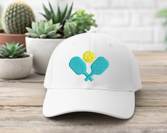 Embroidered Pickleball Hat: Pickleballer Gift