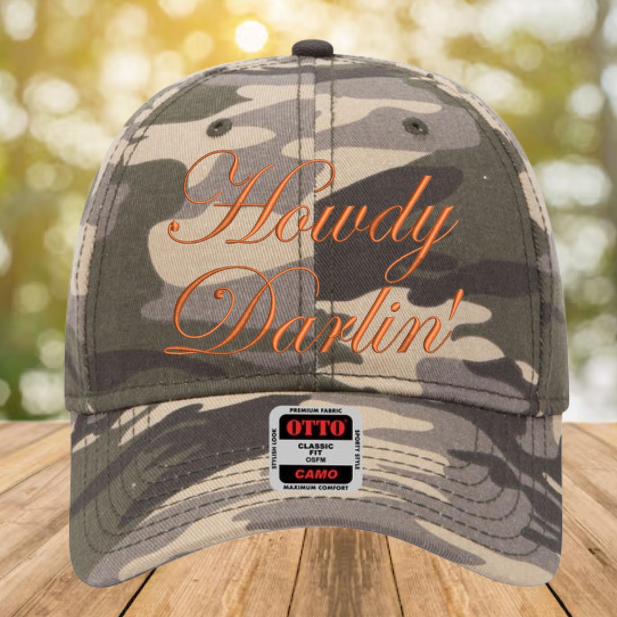 Darling Camouflage Women\'s Hat Pre-Order Howdy Darlin main image 4