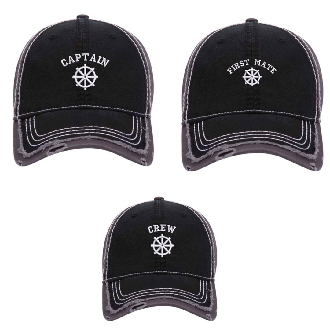 Captain Hat,first Mate Hat, Boat Crew Hat, Boat Captain Hat, Boat Life