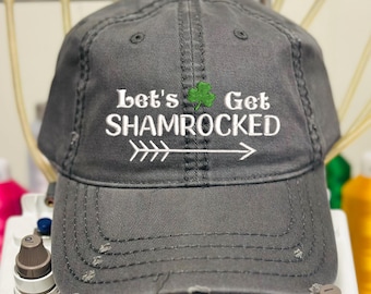 Let's Get Shamrocked Hat: Funny St. Patrick's Day Accessory