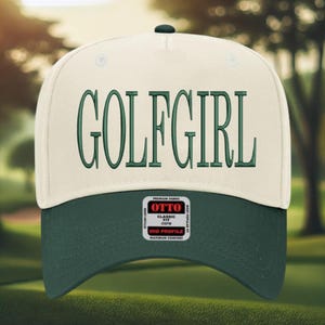 Golf Girl Hat, Golf Hat for Women,Lady Golfer Hat, Golf Gift for Her, Golf Birthday Gift, Country Club Hat,Golf Hat, Golf Tournament