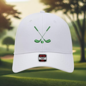 Performance Golf hat, Sports Golf Hat, Gift for golfer, golf gift, SPF golf hat, Embroidered Golf Hat, custom golf hat, golf tournament hat