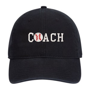 Baseball Coach Hat, baseball coach gift,baseball team coach,  baseball coach, coach appreciation