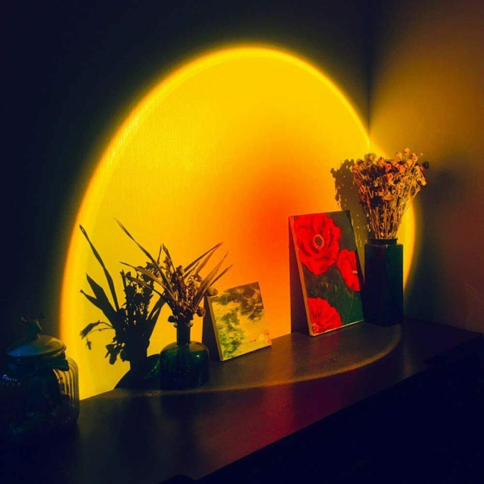 LED Soleil Coucher de soleil Arcenciel Projecteur Atmosphère Etsy