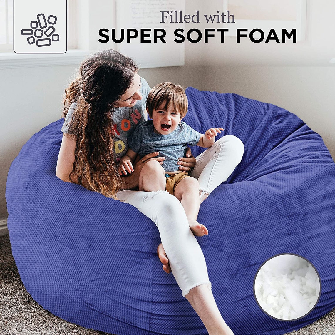 Convertible Bean Bag Chair Convertible Chair Folds from Bean Etsy