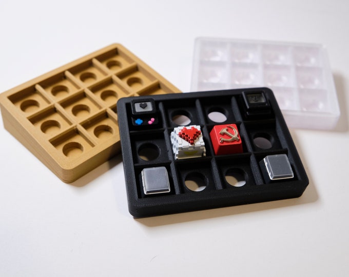 LIMITED EDITION Artisan Keycap Display Tray Holder 3D Printed Etsy