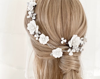 SYLPH Petunia Bridal Hair Pieces