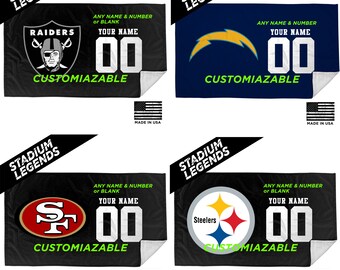 raiders baby blanket