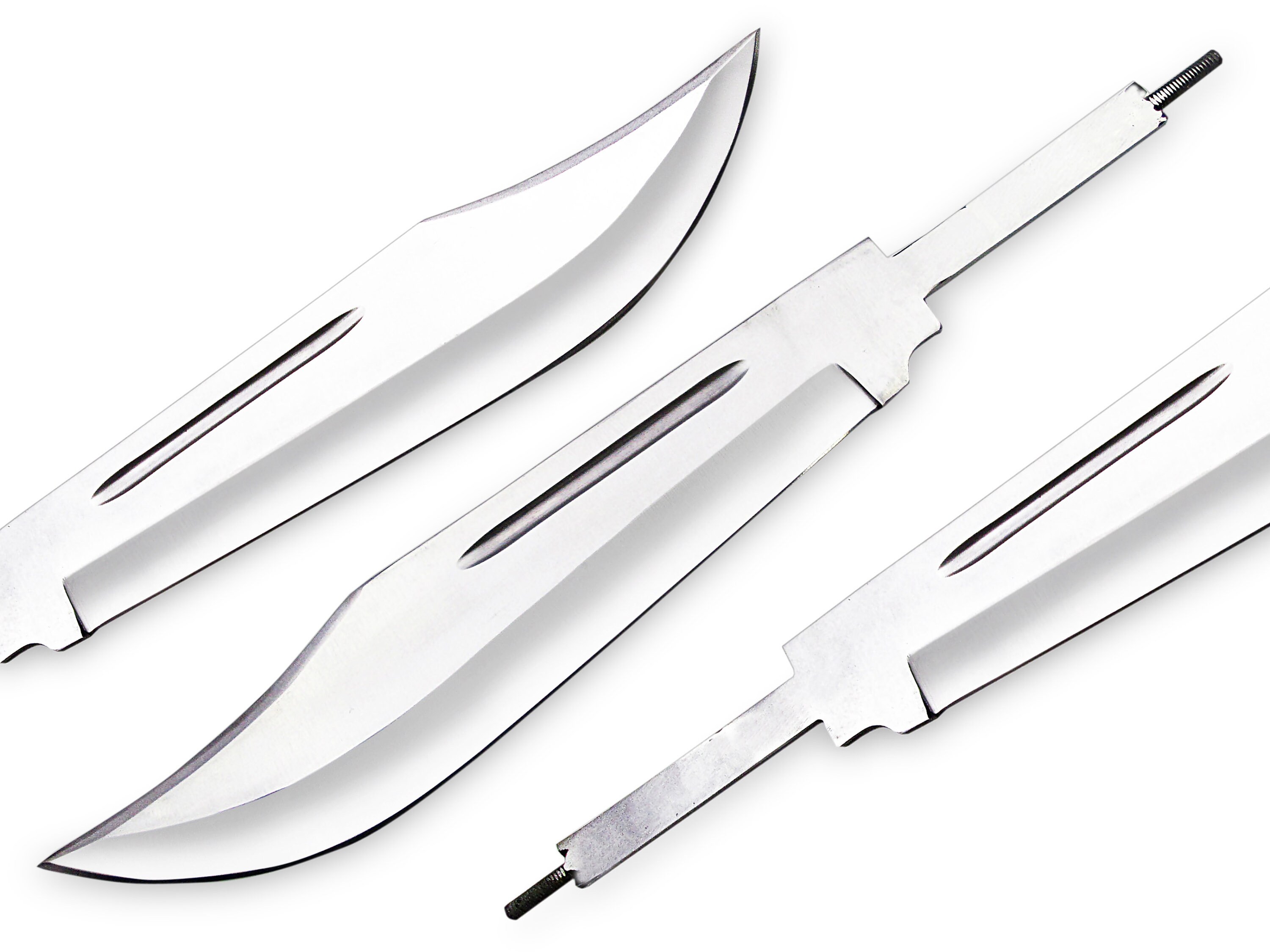 Knife Blank Custom Made Large Crocodile Full Tang 420440J2 Etsy