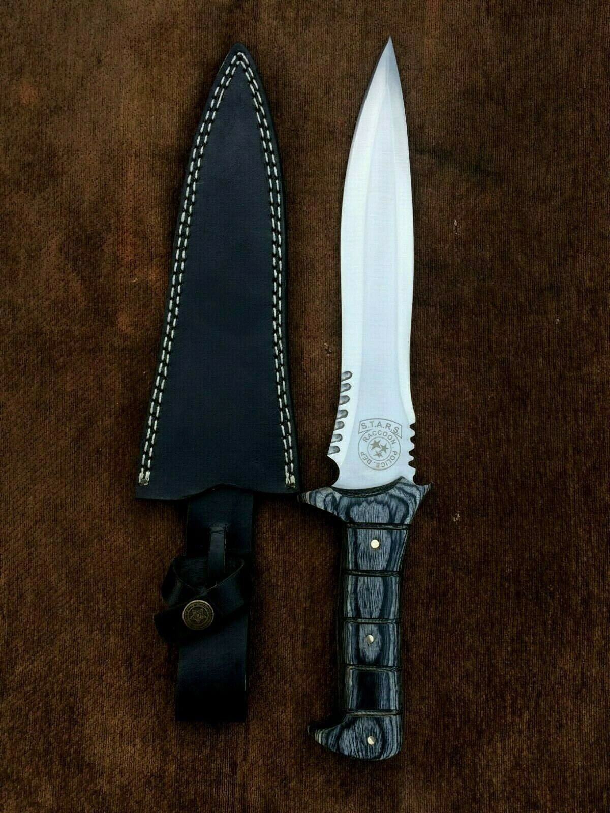 5160 Spring Steel RE4 Leon Kennedy's Knife Full Tang Etsy