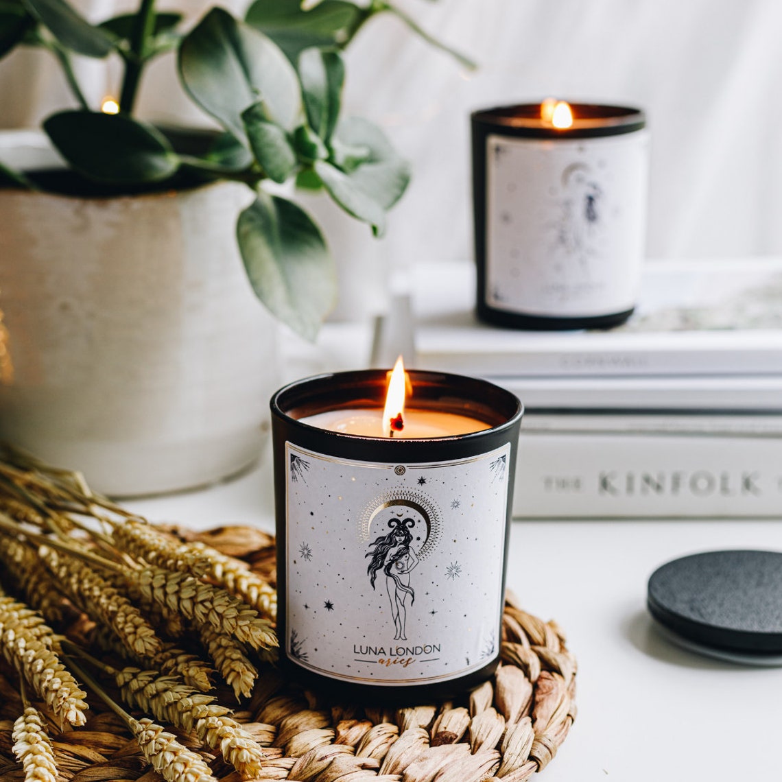 Aries Scented Candle / Zodiac / Horoscope / Spiritual Gifts for Her