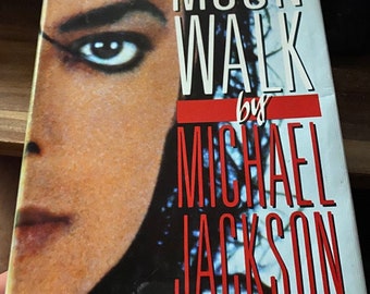 Michael J. Jackson Genuine AUTOGRAPH in HC Book "Moonwalk" (1988) - Hand-Signed - w/ LOA