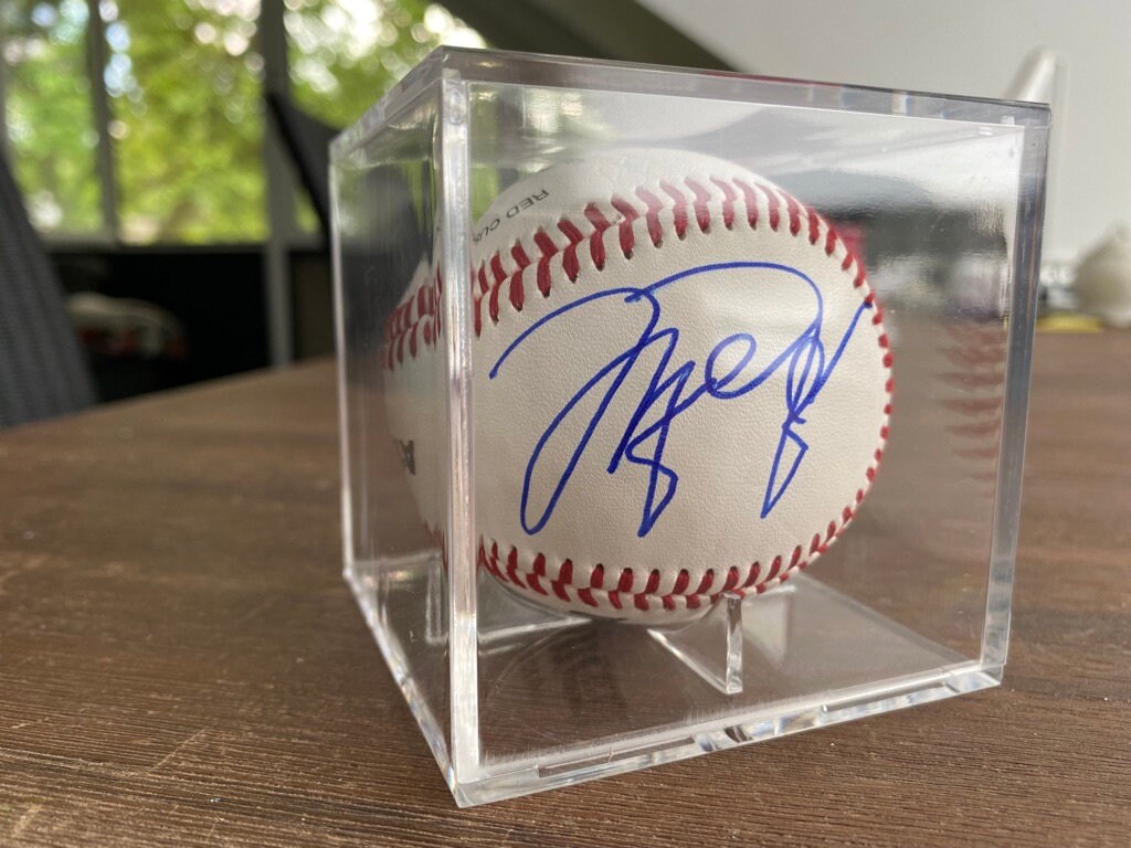 Michael Jordan Autographed 'wilson A1030' Baseball full Size Hand