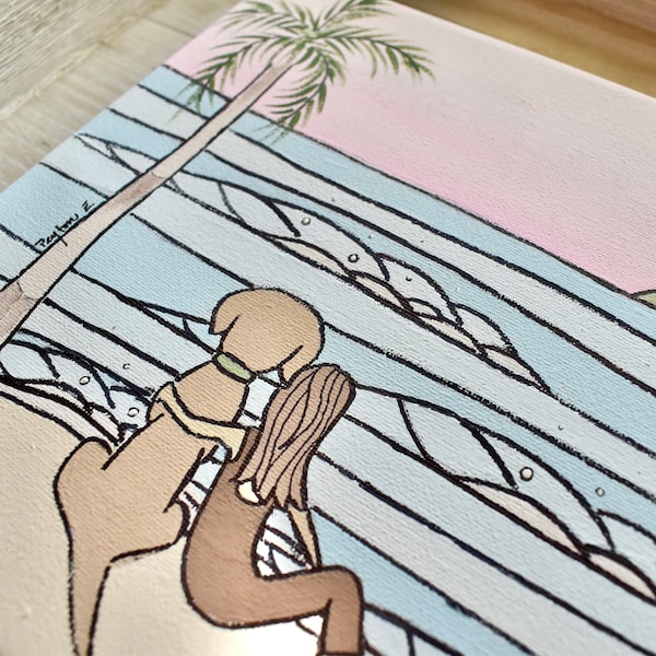 Dog Beach Art Etsy Australia