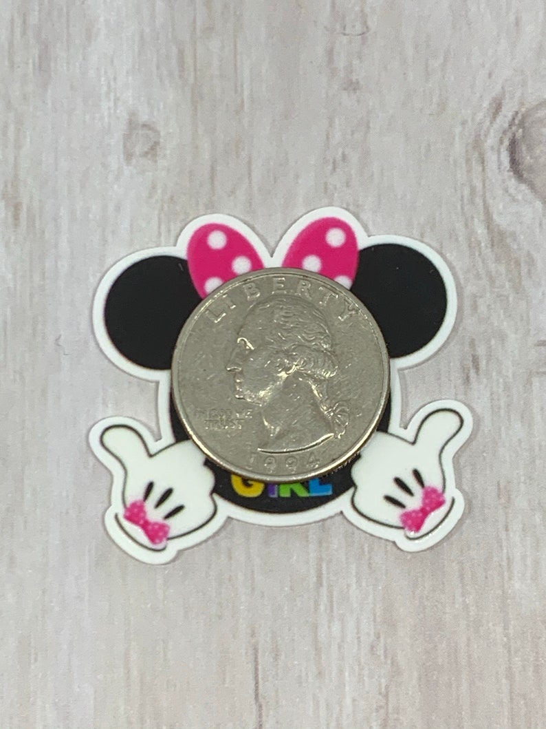 birthday girl 3 flatbacks Flatback resins resin bow center hairbow center planar resin embellishment Birthday Girl resins
