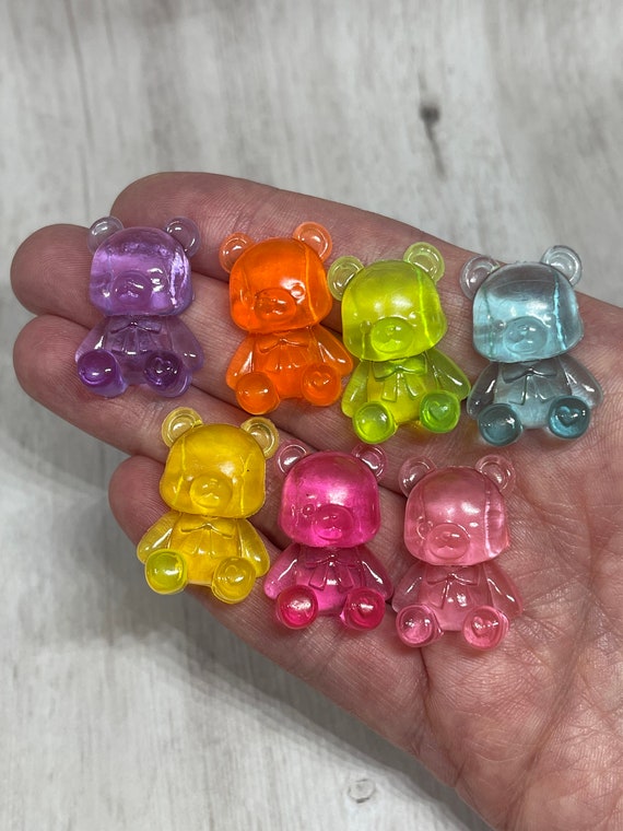 fake Halloween gummy bears |fake gummy bears | fake candy | candy cabochons
