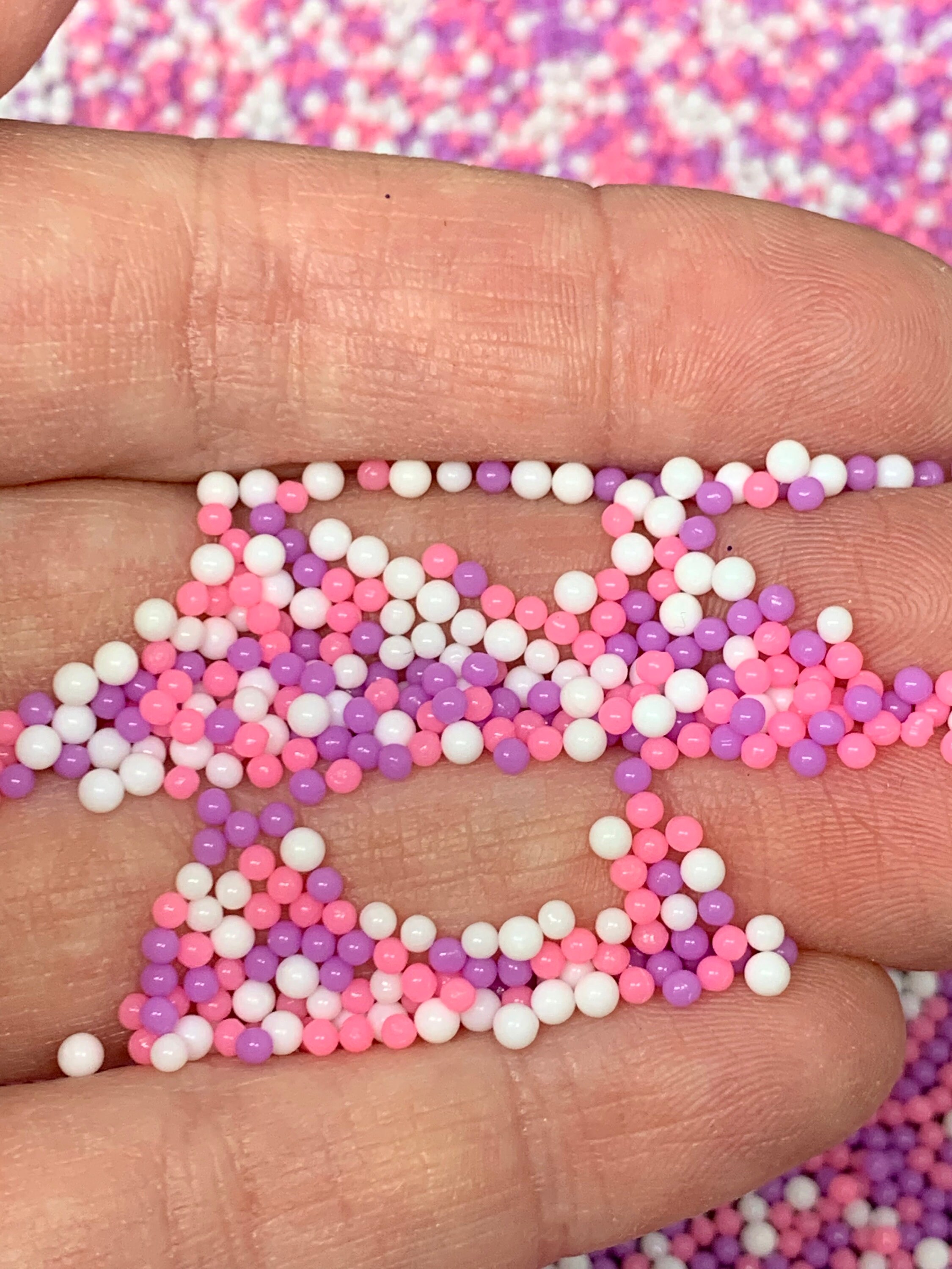 2mm3mn Caviar beads nonpareil sprinkles fake sprinkles Etsy