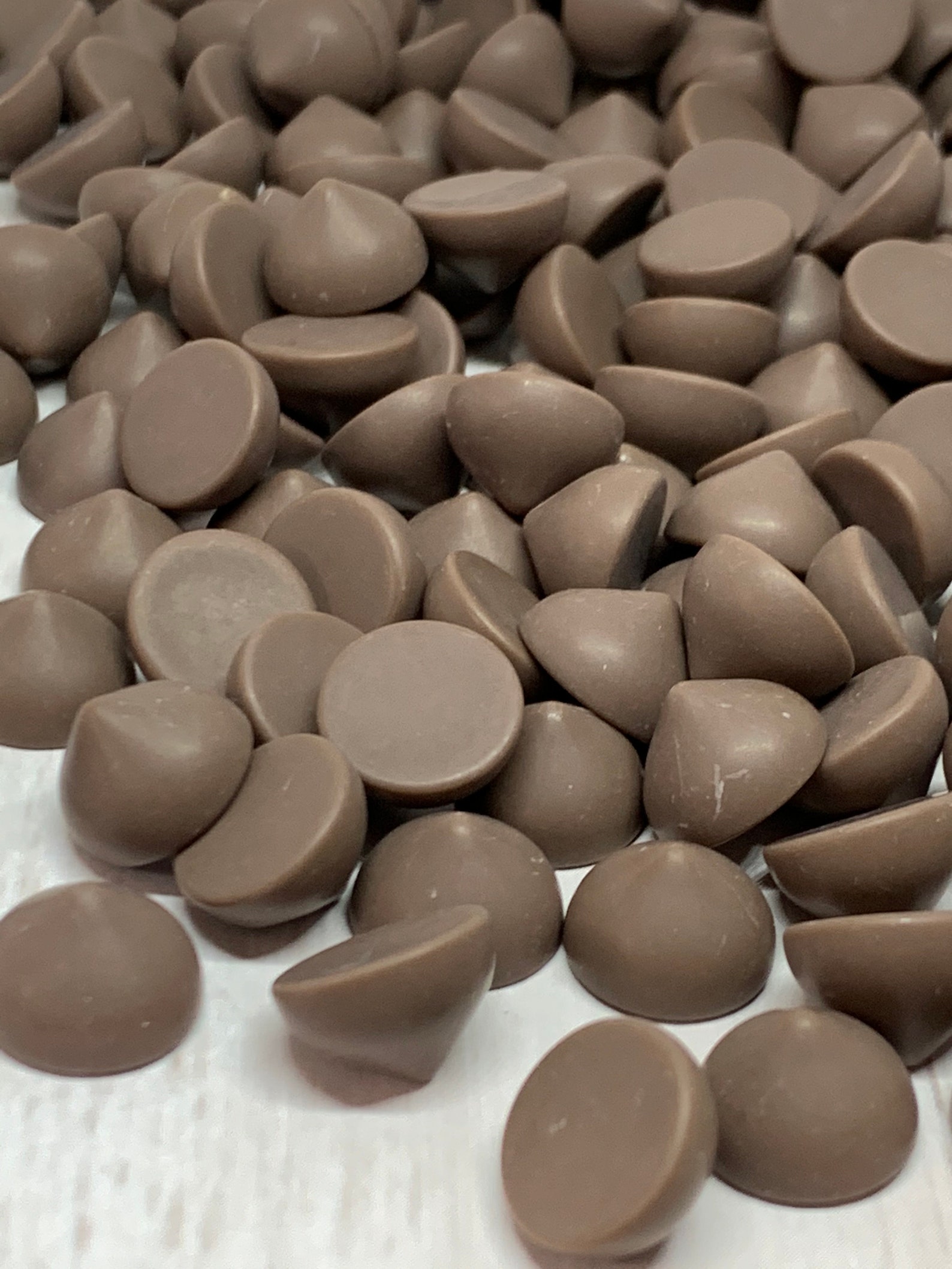 10 chips de chocolate falsos chocolate sintético cabujones Etsy