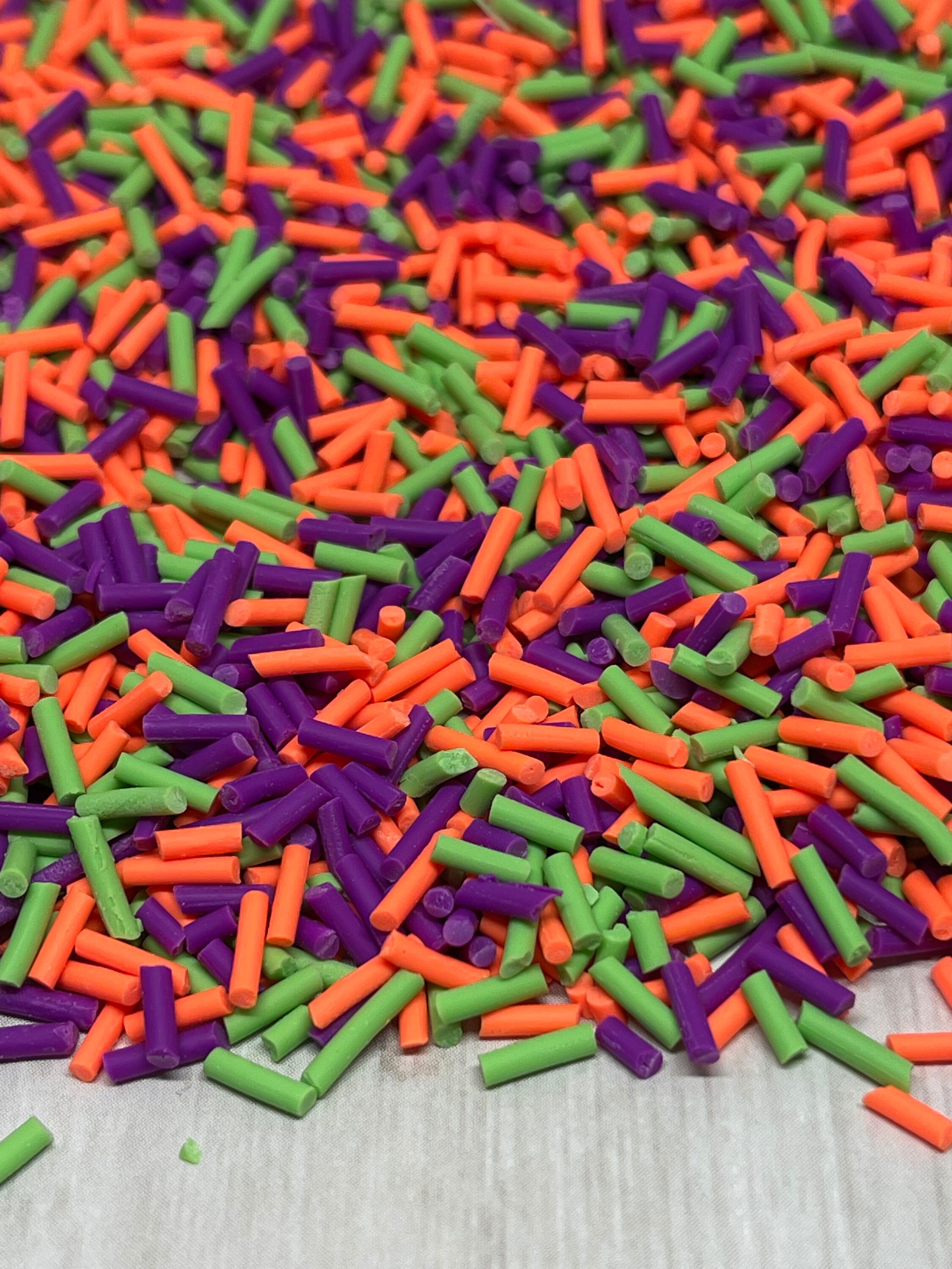 Halloween Sprinkles Fake Sprinkles Fake Bake Sprinkles Etsy