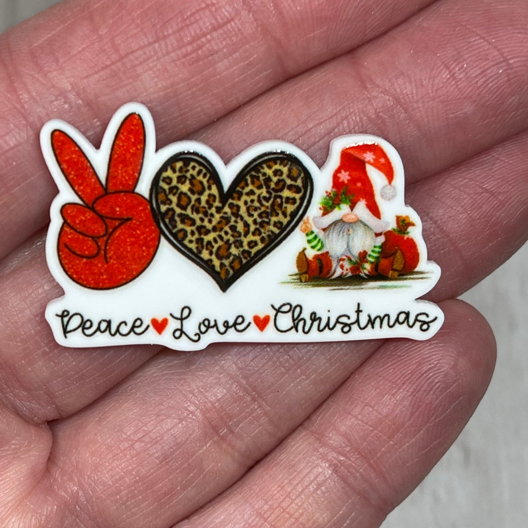 3 Christmas Resins Christmas Flatbacks Little Miss Holiday - Etsy
