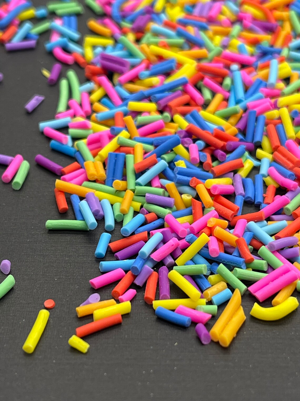 Fake sprinkles Fake bake sprinkles Faux sprinkles Etsy