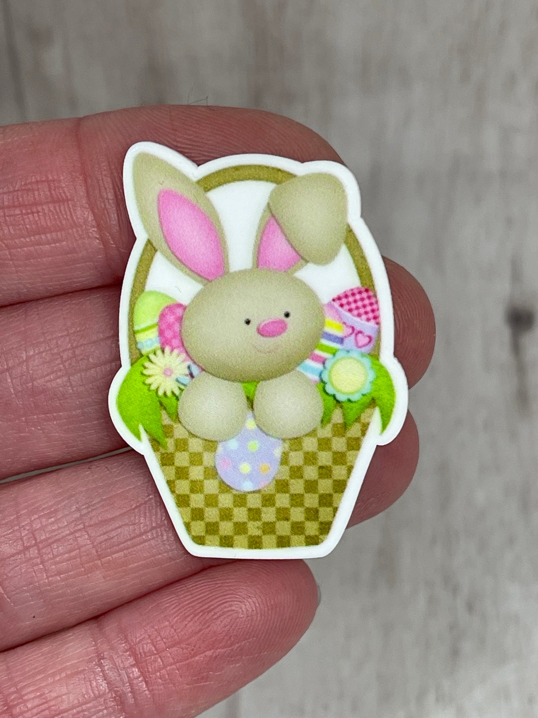 3 Easter Bunny Resins Easter Bunny Flatbacks Easter Resins Etsy