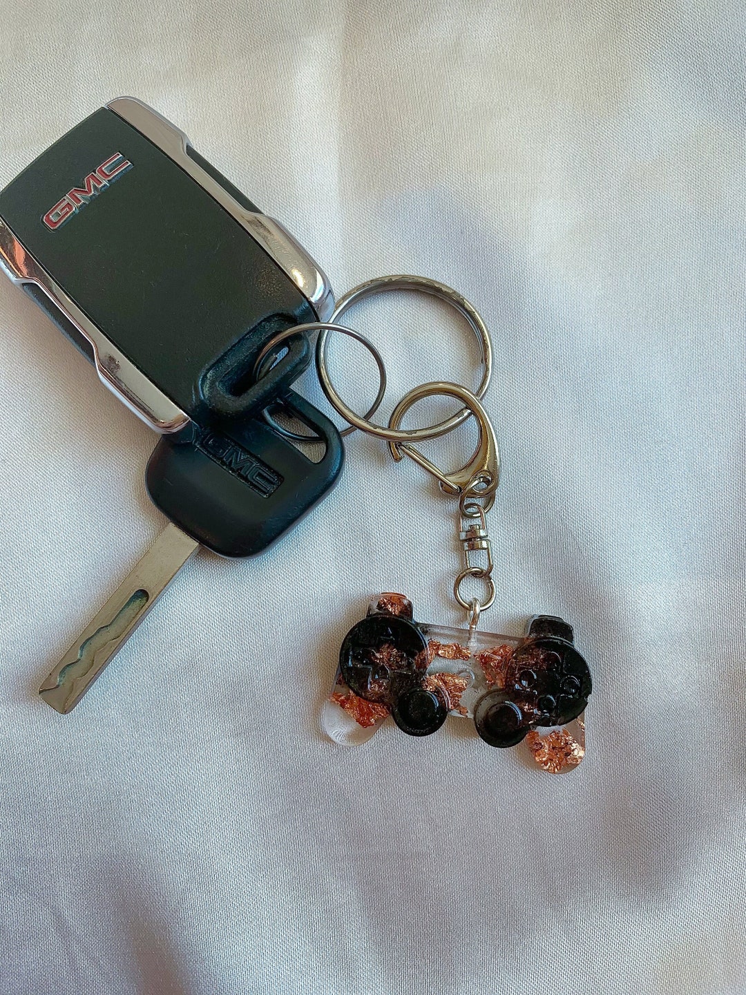 Custom Video Game Controller Keychain Controller Resin Etsy