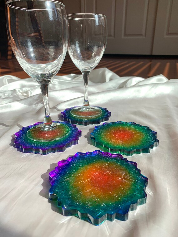 PRIDE Resin Coaster PRIDE Resin Coaster
