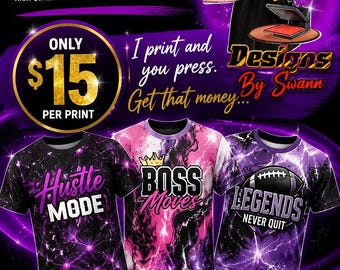 Sublimation All Over Design Prints | Sublimation 3D Shirt Prints