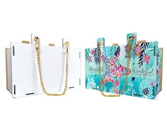 Sublimation MDF Purse, Sublimation MDF Handbag, Sublimation MDF Gift Bag